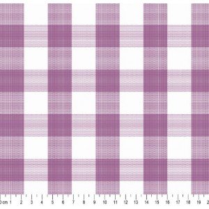 Tecido Fio Tinto Xadrez 30XM cor - 1135 (Roxo)